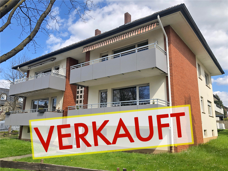 VERKAUFT - Helle renovierungsbedürftige 2 Zimmer-ETW-Wohnung mit großem Balkon und Stellplatz 