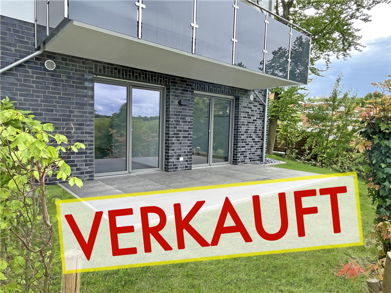 VERKAUFT - Erstbezug - moderne Eigentumswohnung mit Garten