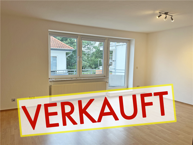 VERKAUFT - Sofort einzugsbereit Helles und renoviertes 1 Zimmer-Appartement mit Küchenzeile, Balkon und Tiefgaragenstellplatz in Löhne–Gohfeld