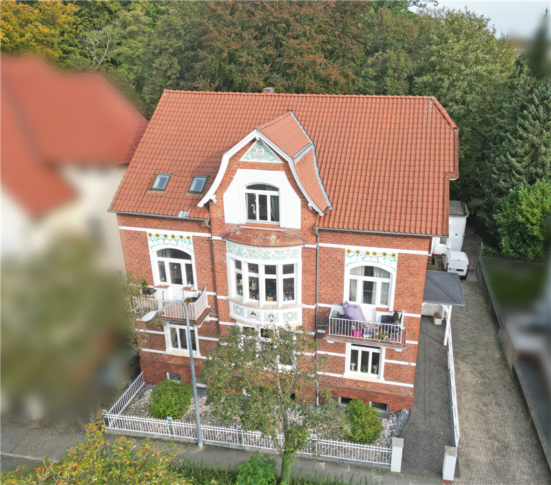 Traumhafte Altbauvilla mit Blick in die Oeynhausener Schweiz